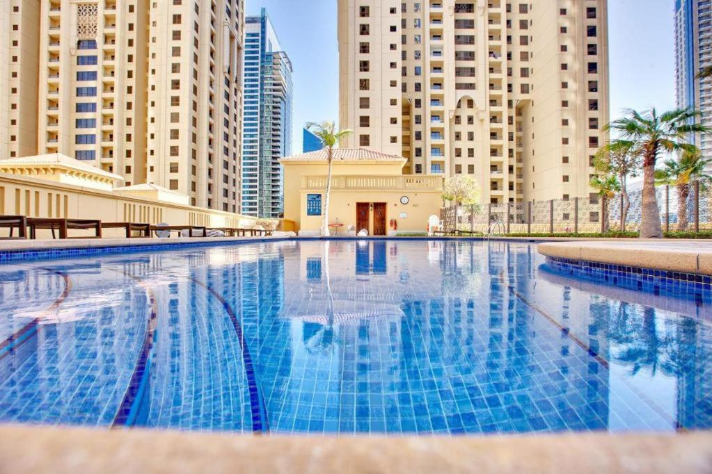 Marble upgraded Sea front 6 bedroom Penthouse on JBR beach