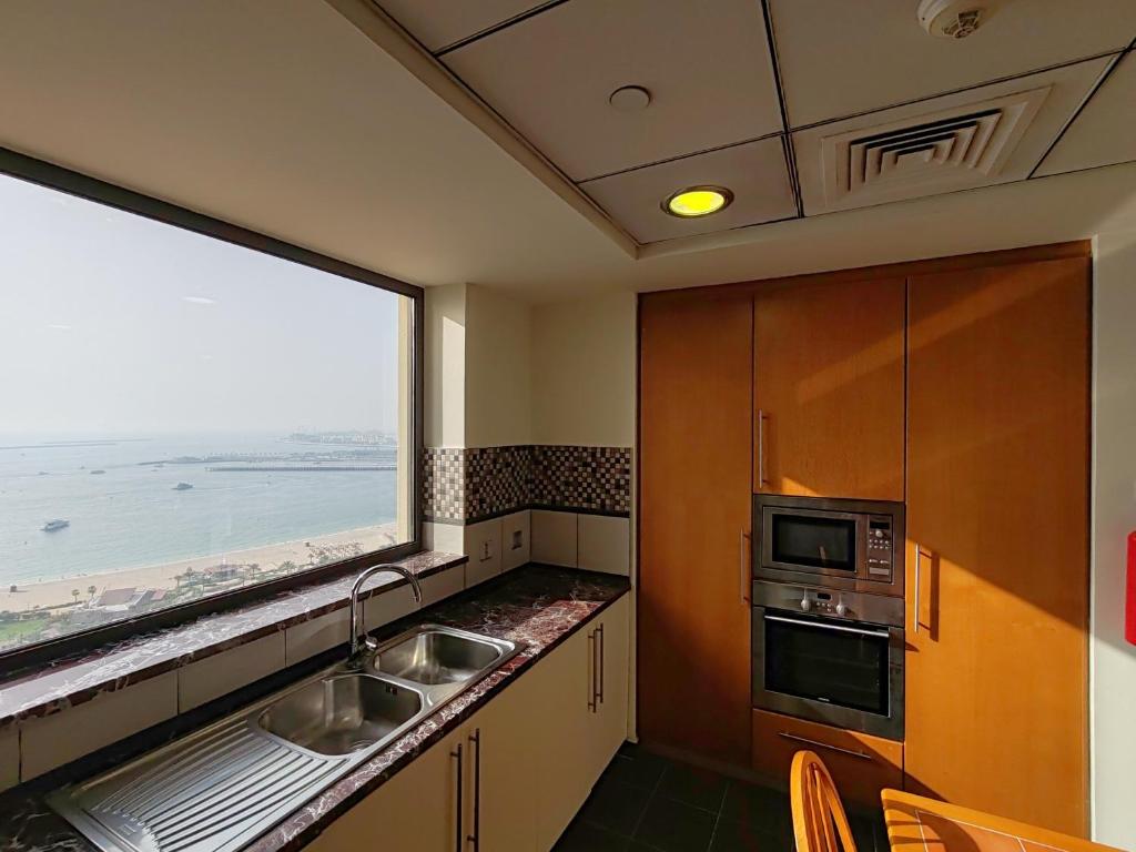 Marble upgraded Sea front 6 bedroom Penthouse on JBR beach