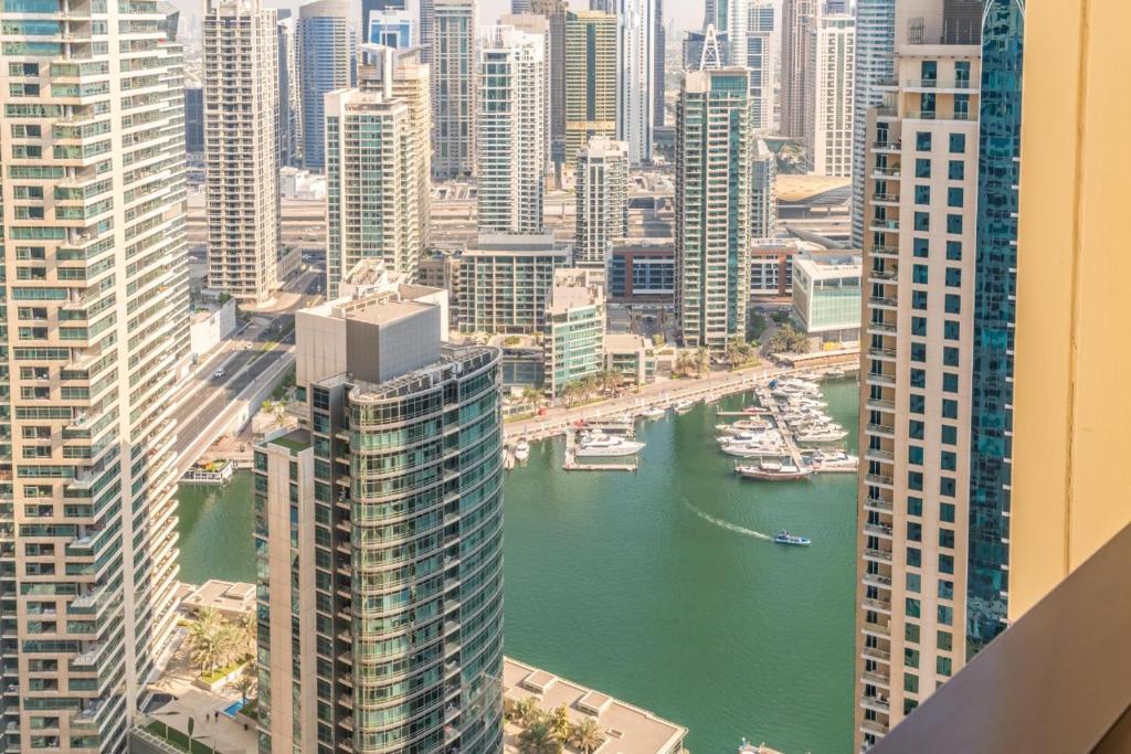 Marble upgraded Sea front 6 bedroom Penthouse on JBR beach