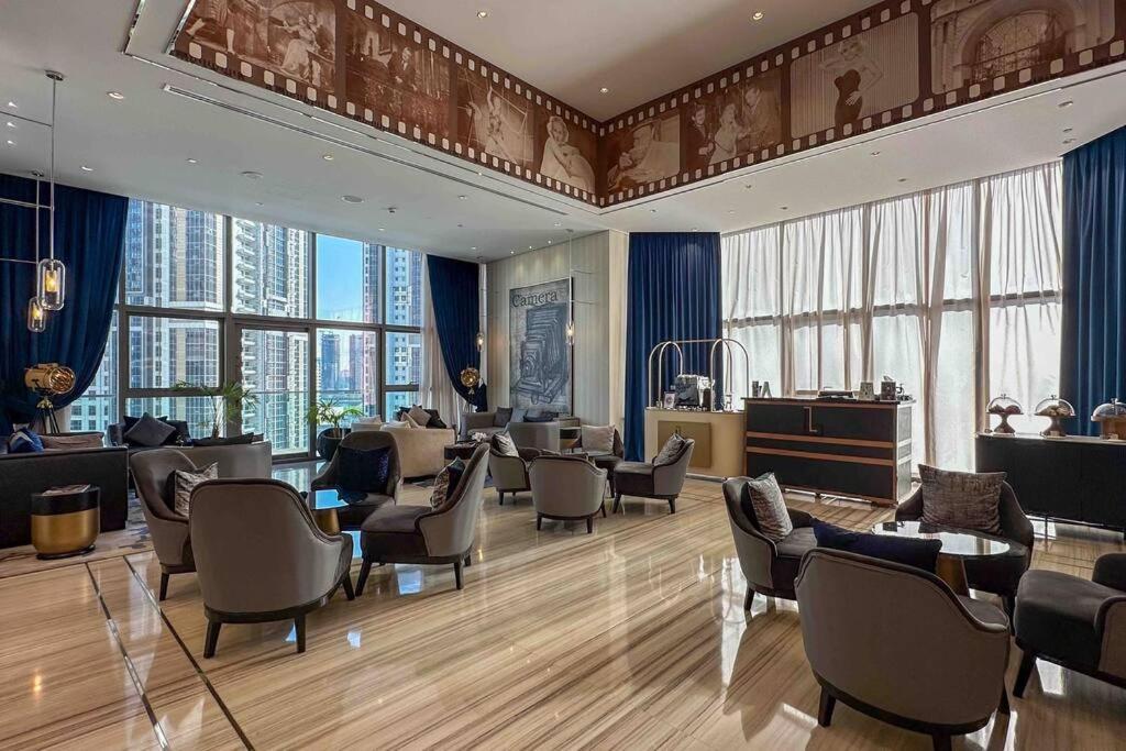 5 Star Living Infinity Pool with Burj Khalifa view