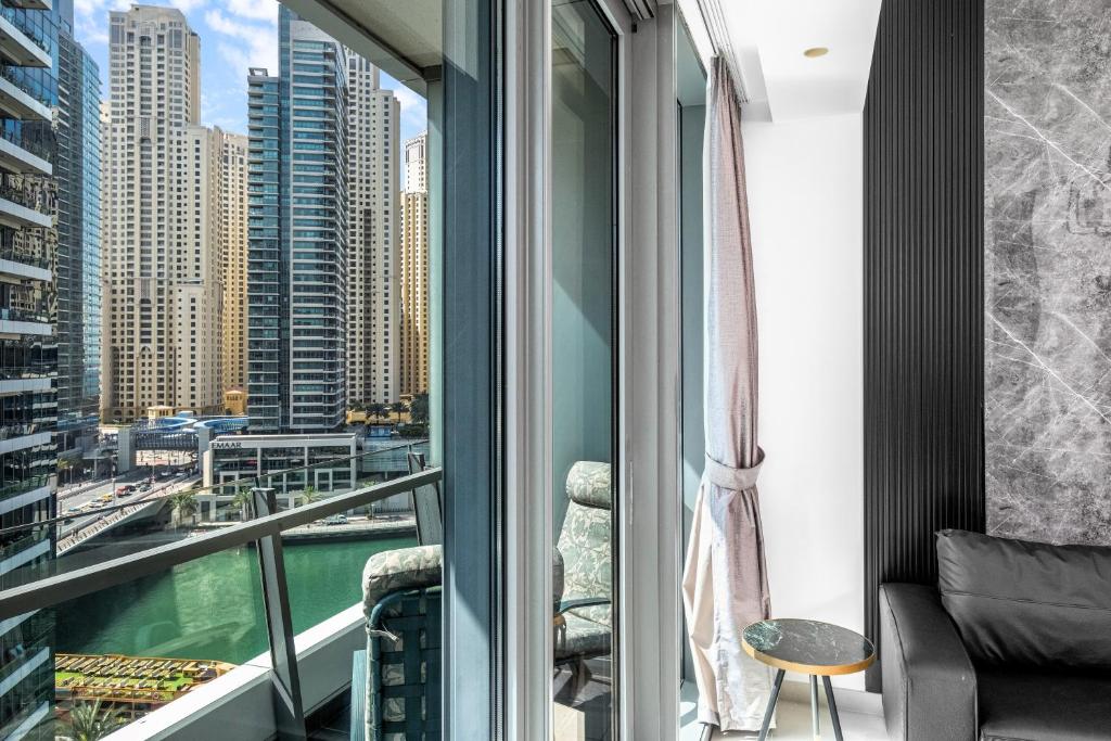 Panoramic 1BR Stunning Marina Views Near JBR Beach by Maxx Value Homes