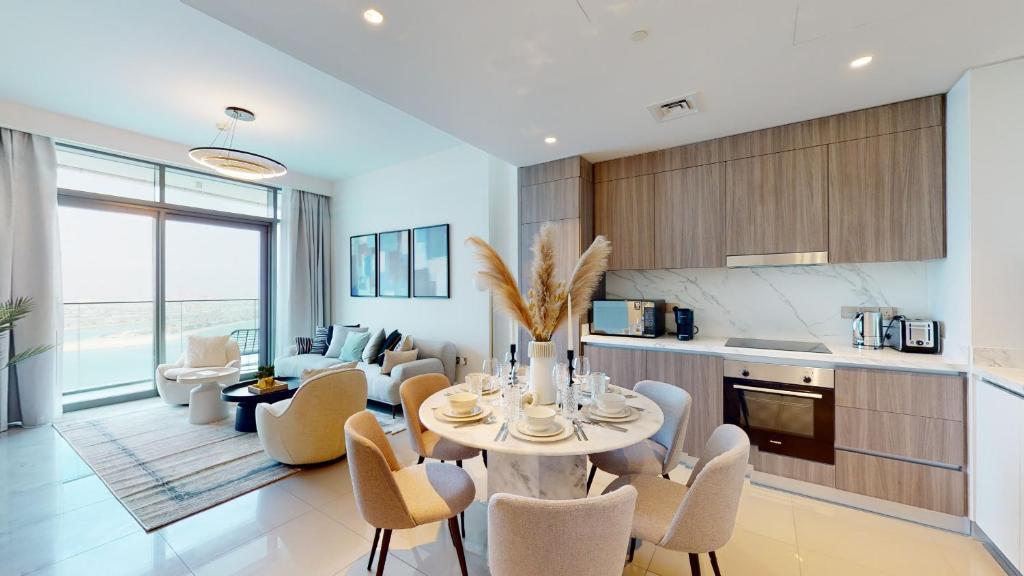 هتل پریم استی - برند نیو ۲ بی آر ویت فول سی اند پالم جمیرا ویو - Primestay - Brand New 2BR with Full Sea and Palm Jumeirah View