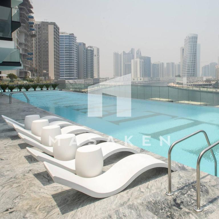 هتل فولی فرنیشد استودیو اپارتمان این بیزنس بی - Fully Furnished Studio Apartment In Business Bay