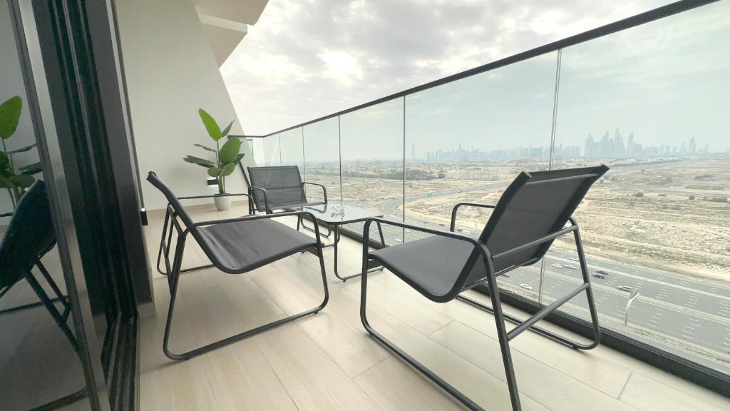هتل ایزی گو - بینگاتی هایتس مدرن ۱BR - EasyGo - Binghatti Heights Modern 1BR