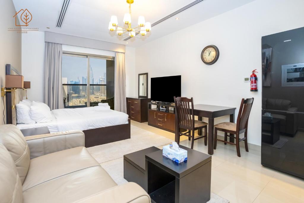 هتل اسپیشس استودیو آپارتمان وید برژ ویوز 186ER-S - Spacious Studio Apartment with Burj Views 186ER-S