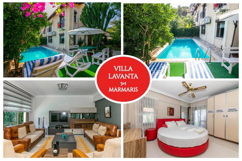 هتل ویلا لاوانتا مارماریس دیلی ویکلی رنتالز - Villa Lavanta Marmaris Daily Weekly Rentals