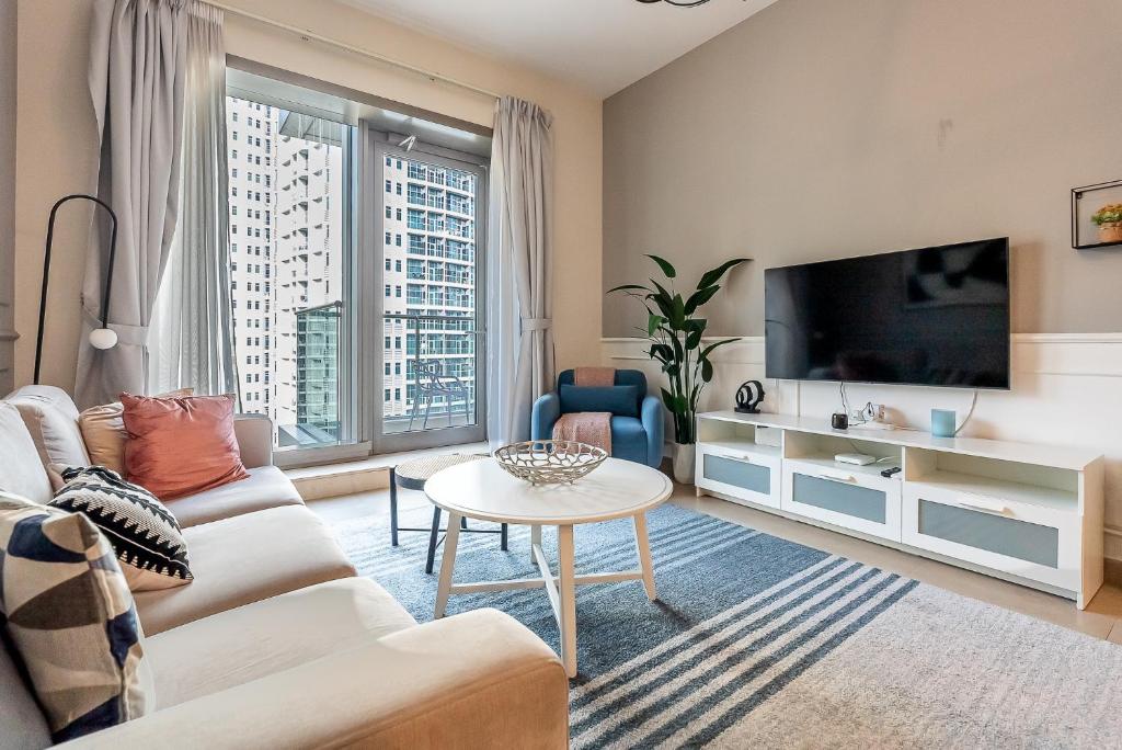 هتل وایبرنت 1 بی دی آر آپارتمان در دبی مارینا - Vibrant 1 BDR apartment in Dubai Marina