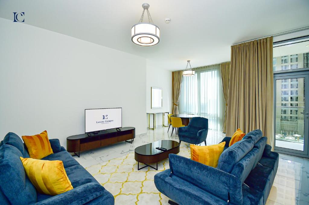 هتل 2 بد روم آپارتمان، میرا تاور - بیزنس بی و کانال - 2 Bedroom Apartment, Meera Tower - Business Bay & Canal