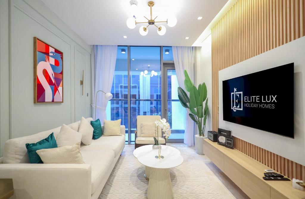 هتل الیته لاکس هالیدی هومز - الیگنت 2بی آر سوئیت این بیزنس بی دبی - Elite LUX Holiday Homes - Elegant 2BR Suite in Business Bay Dubai
