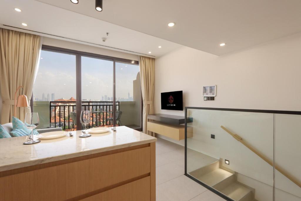 هتل لیفن بی ان بی - استودیو و آمازینگ ویوز ات آناطورا، پالم - Livbnb - Studio w/ Amazing Views at Anantara, Palm