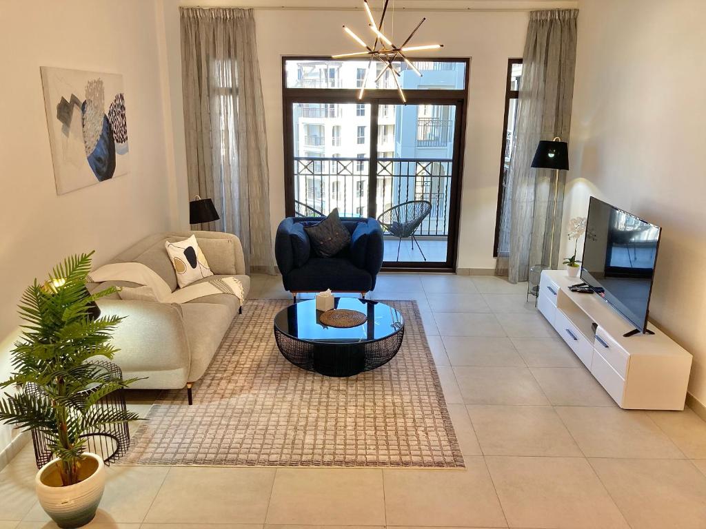 هتل وایت سیج - ترانکیل هیوون 1BR ویت برج ویوز - White Sage - Tranquil Haven 1BR With Burj Views