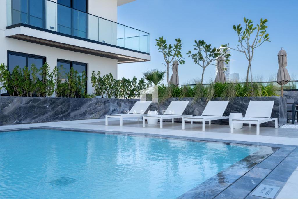 هتل گورجس 1بدروم این جی‌وی‌سی ویت پول اند جیم اکسس - Gorgeous 1bedroom In Jvc With Pool And Gym Access