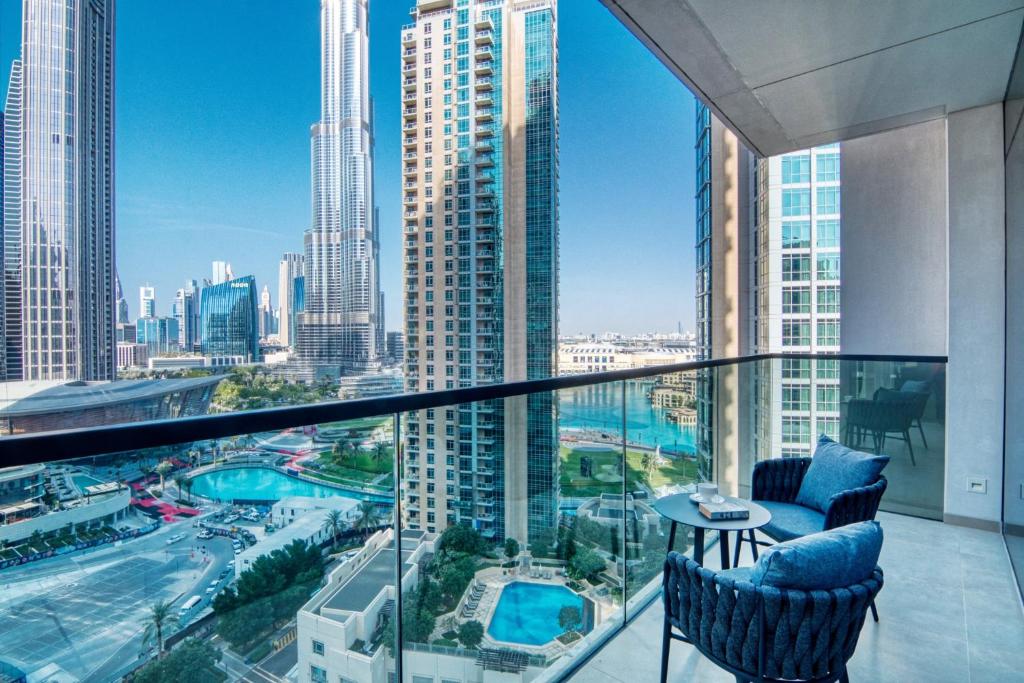 هتل اَمیزینگ 2بی آر بُرج کالیفا ویو - Amazing 2BR Burj Kalifa View