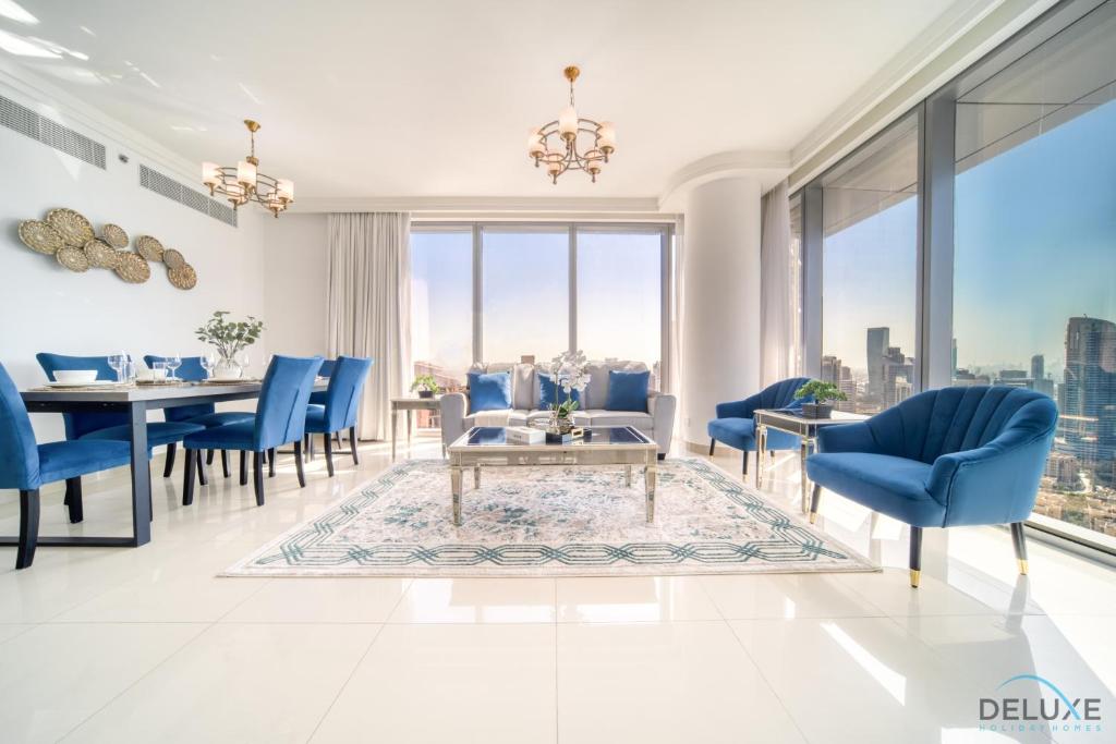 هتل پریمیوم 2BR آپارتمان این بولوار پوینت، داون تاون دبی بای دلاکس هالیدی هومز - Premium 2BR Apartment in Boulevard Point, Downtown Dubai by Deluxe Holiday Homes