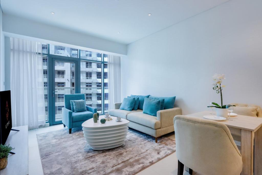 هتل لیو بی ان بی سوئیت - سرین 1 بی آر، کلوز تو ناکیل مال - Livbnb Suite - Serene 1 BR, Close to Nakheel Mall