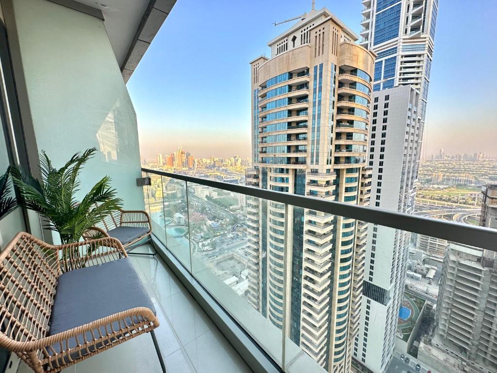 هتل چارمینگ 1BR ریتریت این پرستیژس اوشن هایتز - 38AB04 - Charming 1BR Retreat in Prestigious Ocean Heights - 38AB04