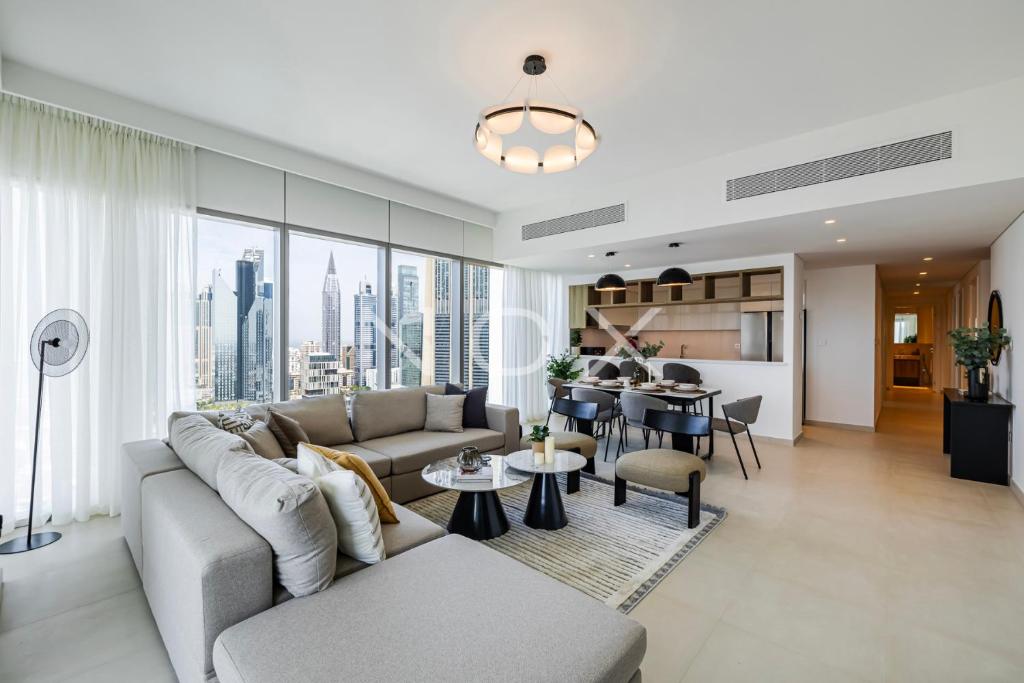 هتل اِلِگَنت 3 بِدز های فل داونتاون ویوز II - Elegant 3 Beds High Fl Downtown Views II
