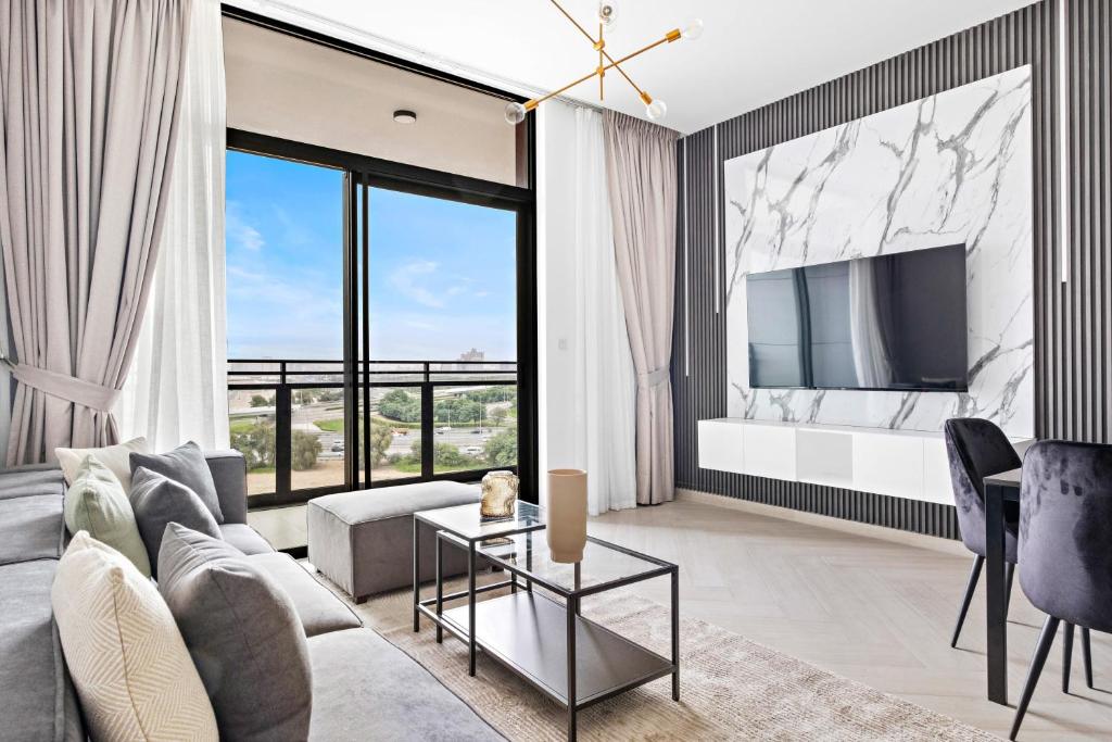 هتل لاکسوریوس 1-بدروم آپارت وید برج خلیفه ویو - Luxurious 1-Bedroom Apart with Burj Khalifa view