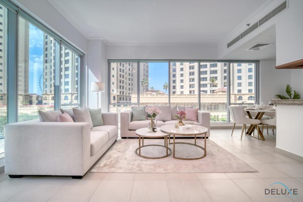 هتل اسپیشس 1 بی آر آپارتمان این آتسا ایکس 2 تاور دبی مارینا بای دلاکس هالی دی هومز - Spacious 1BR apartment in Attessa X2 Tower Dubai Marina by Deluxe Holiday Homes