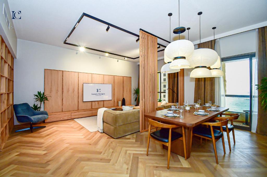 هتل چارمینگ 3 بی آر پلاس میدز آپت نیار جی بی آر بیچ - سدف 1 - Charming 3BR plus maids Apt near JBR Beach - Sadaf 1
