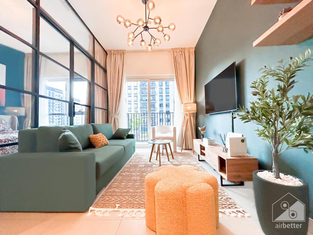 هتل گورجس استی ویت بالکونی این سوسیویی این دبی هیلز - Gorgeous Stay with Balcony in Socio in Dubai Hills