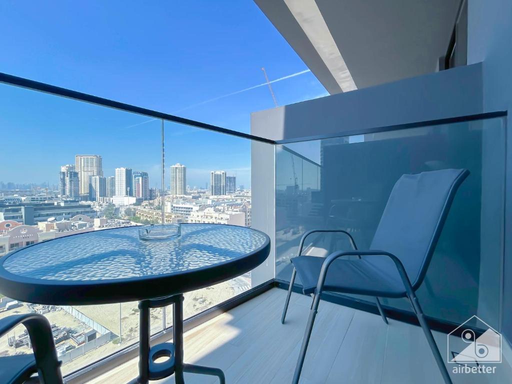 هتل برند نیو 1بد روم ویت بالکنی این جی وی سی - Brand new 1Bedroom with balcony in JVC