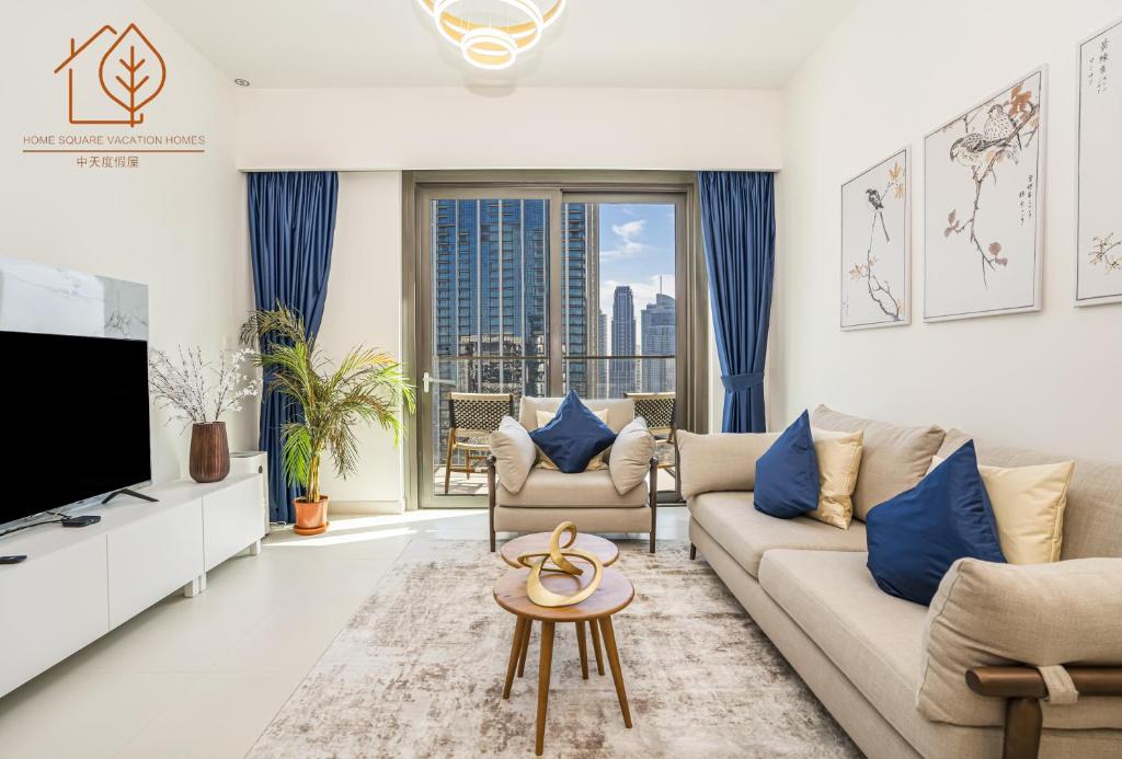هتل فملی آپارتمان ویت برج ویوز فروم تاپ فلور 172BC-3 - Family Apartment with Burj Views from Top Floor 172BC-3