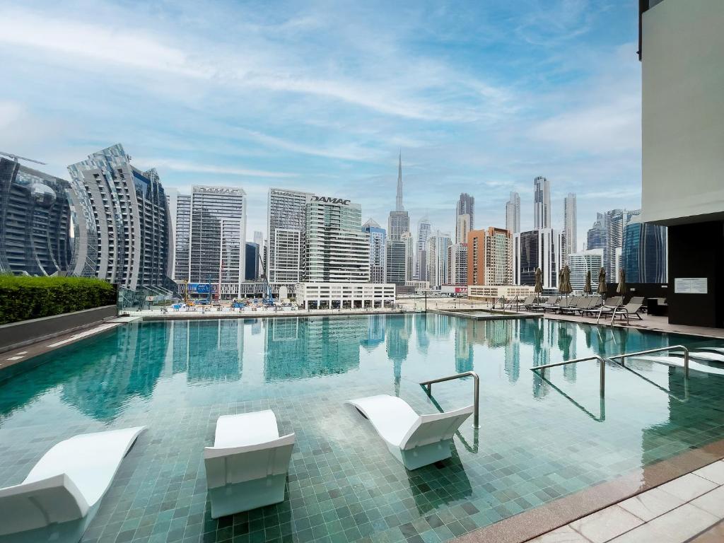 هتل لاکس واتفرانت آپارتمنتس این 15 نورت‌ساید بیزنس بی - Luxe Waterfront Apartments in 15 Northside Business Bay