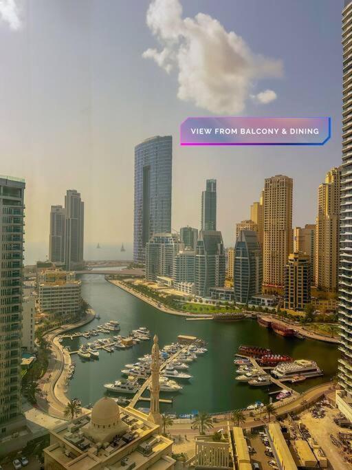 هتل لاکس 2 بد روم ویت فول مارینا ویو، نیار دی ام سی سی اند جی بی آر - Luxe 2 Bedroom with Full Marina View, Near DMCC & JBR
