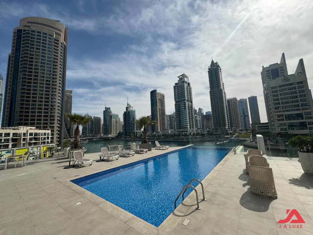 هتل کوزی سی ویو استودیو این لیو رزدنس، سنتر آو دبی مارینا - Cozy Sea View Studio in LIV Residence, Center of Dubai Marina