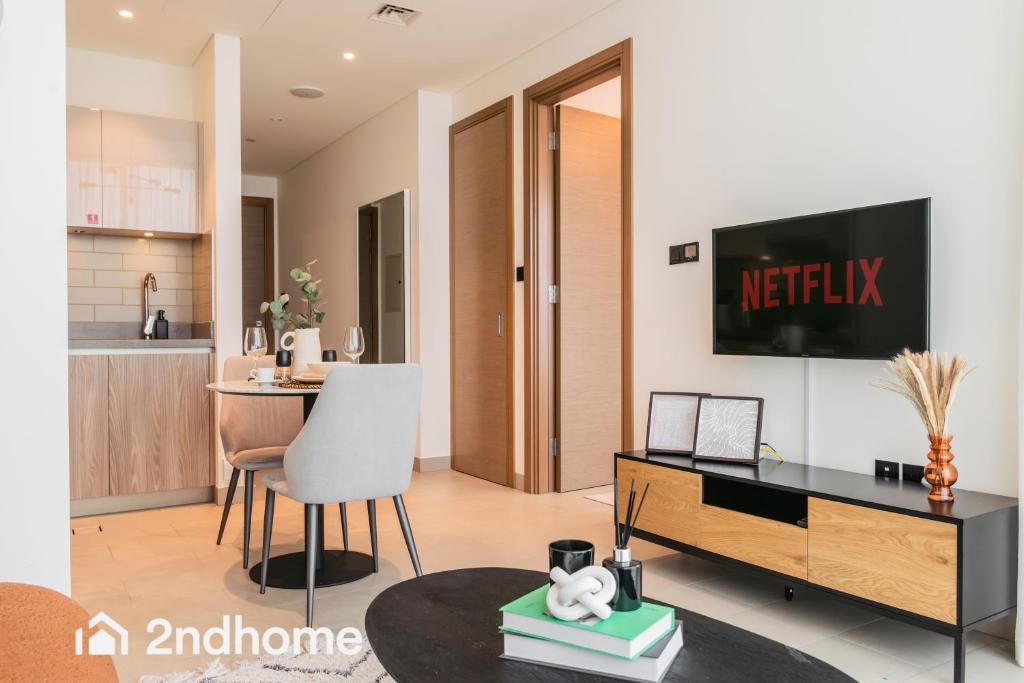 هتل شیک اند لایت 1 بد این هارتلند ویوز بای سند هوم - Chic and Light 1 Bed in Hartland Waves by 2ndhome