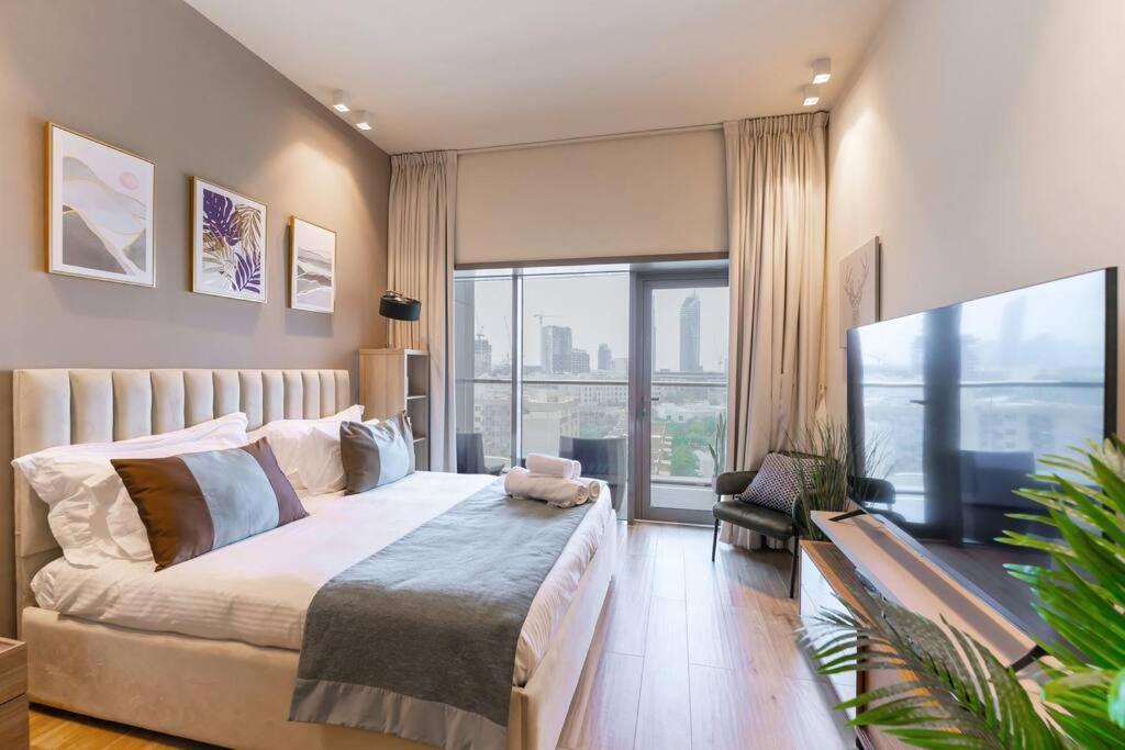 هتل مدرن استودیو این پارک ویو تاور جی وی سی - Modern Studio in Park View Tower JVC