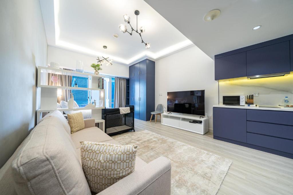 هتل لیک ویو بیوتیفل فمیلی استودیو این جی ال تی مترو 1 مین واک - Lake View Beautiful Family Studio in JLT Metro 1 min walk