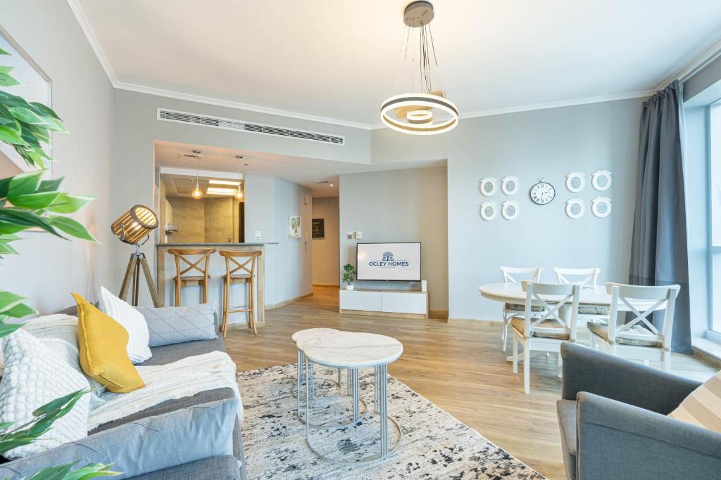 هتل کوزی هوم ات د هارت آف مارینا آن 52ند فلور - Cozy Home at the Heart of Marina on 52nd Floor