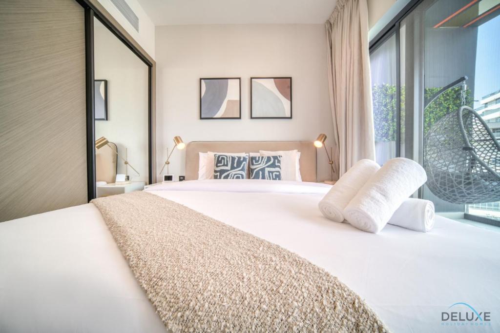 هتل ریفند 1BR ات بنگکتی کریک ال جادف بای دلاکس هالیدی هومز - Refined 1BR at Binghatti Creek Al Jadaf by Deluxe Holiday Homes