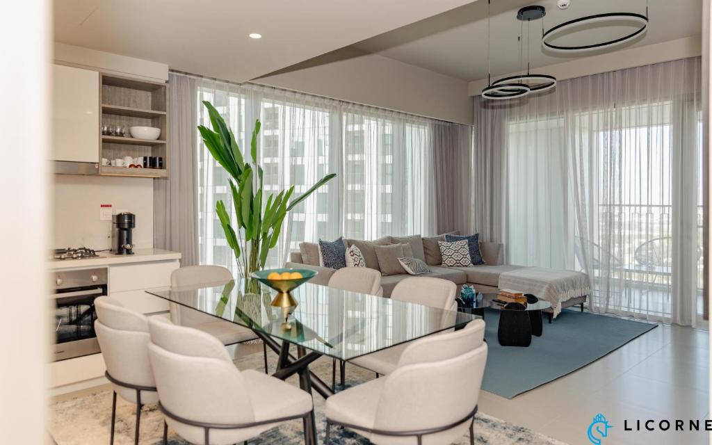 هتل برند نیو مودرن 2BR ریترییت، واک تو دبی مال - داونتاون ویوز ال ال - Brand New Modern 2BR Retreat, Walk to Dubai Mall - Downtown Views ll