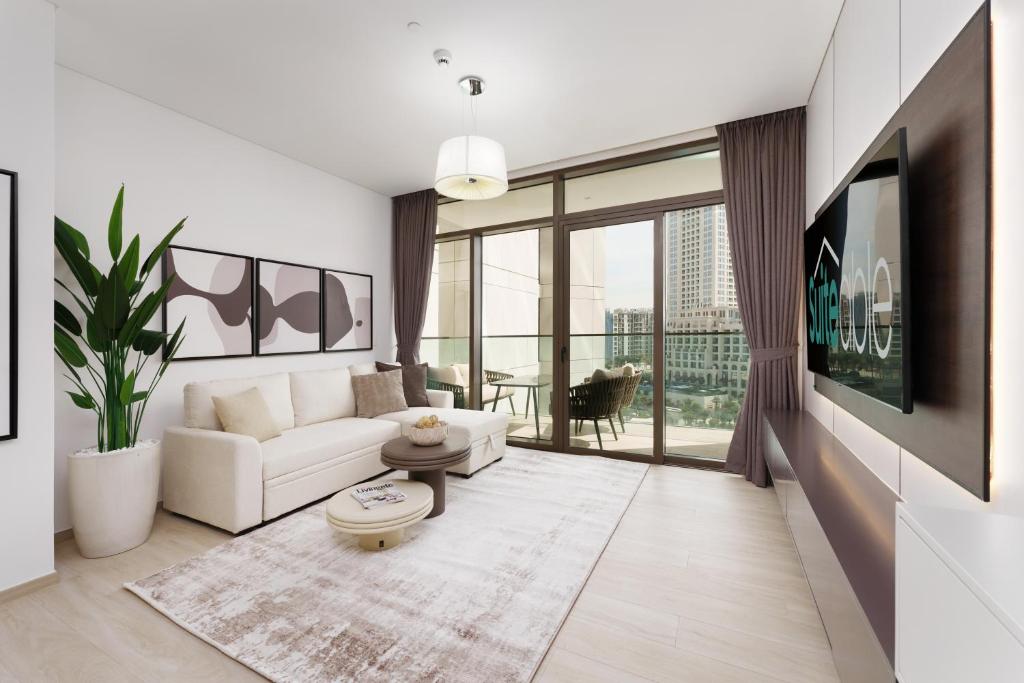 هتل لاکس ۱-بد روم الگانس این پالاس ریزیدنسز - Luxe 1-Bedroom Elegance in Palace Residences