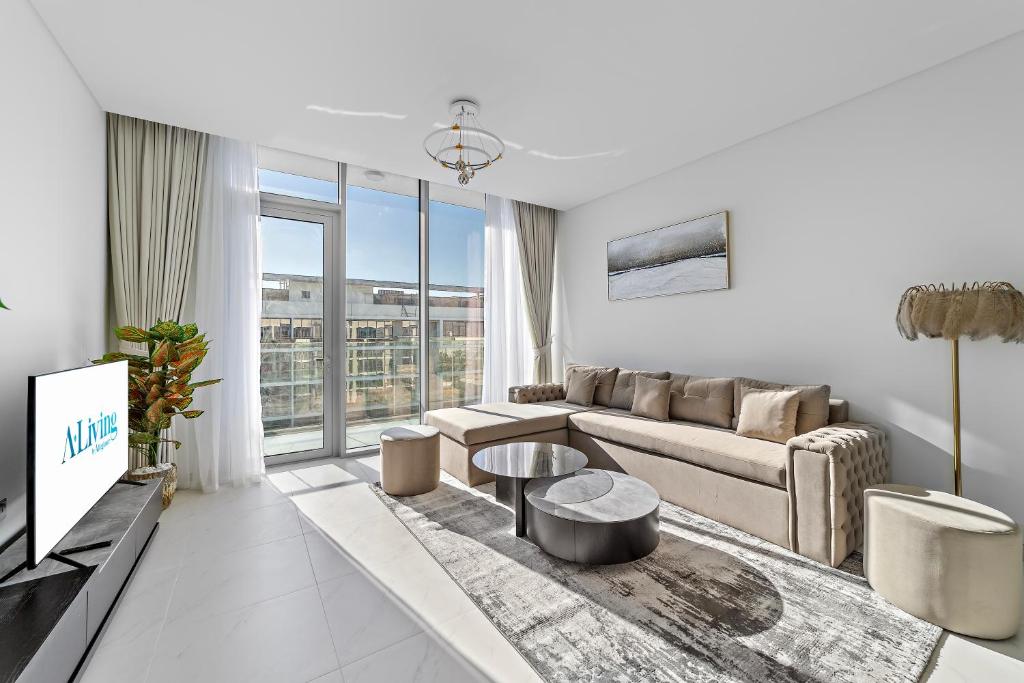 هتل آلایوینگ کلاسیک 2 بی آر دیستریکٹ وان رزیدنس 7 لاگونز ویو - ALiving Classic 2BR District One Residence 7 Lagoons View
