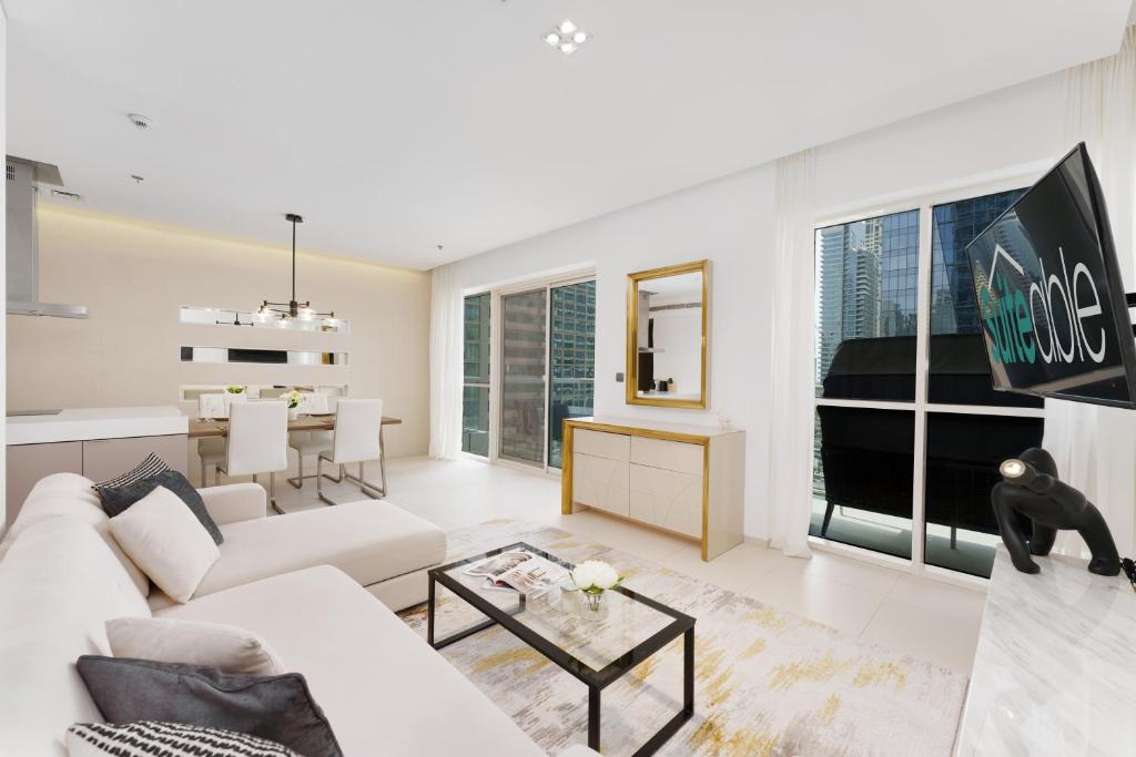 هتل چرمیگ 2 بد روم این دبی مارینا's هارت - Charming 2 bedroom in Dubai Marina's Heart
