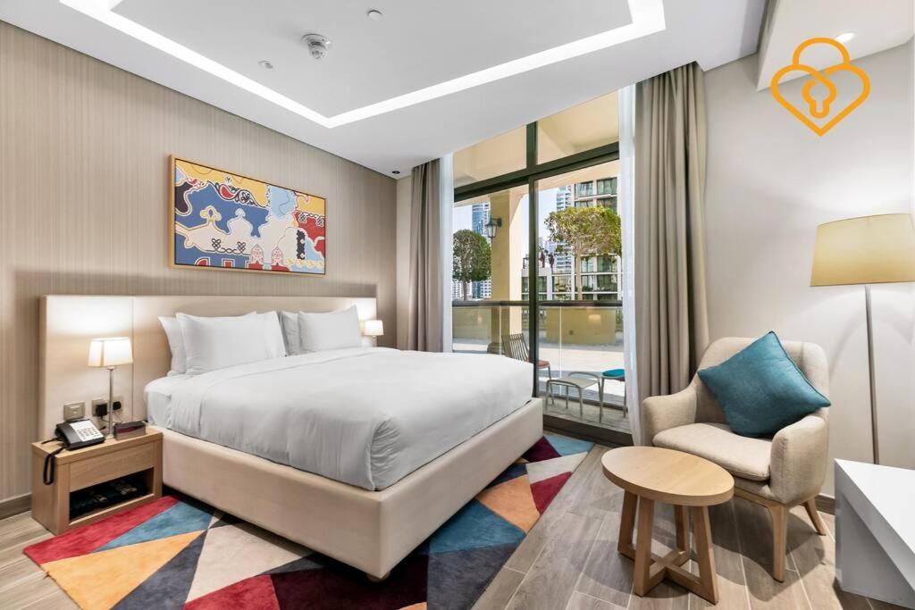 هتل کیزپلیز مدرن استودیو نییر بیچ، مرجان جی بی آر 606 - Keysplease Modern Studio Near Beach, Murjan JBR 606
