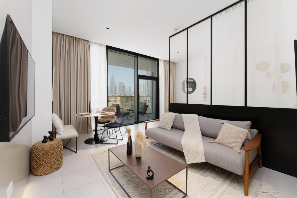 هتل چارمین آپارتمان این برح خلیفه دیستریکت - مارکیس اسکوئر - Charming Apartment in Burj Khalifa District - Marquise Square