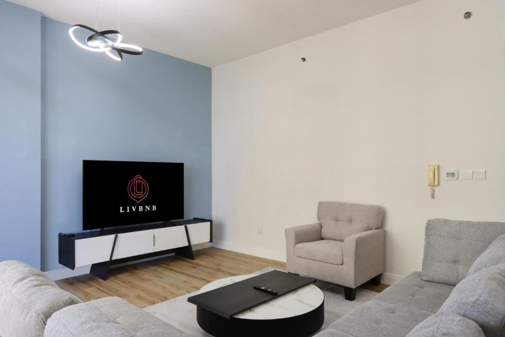 Livbnb - 3+1 in JBR, Close to Beach w/ Ain View