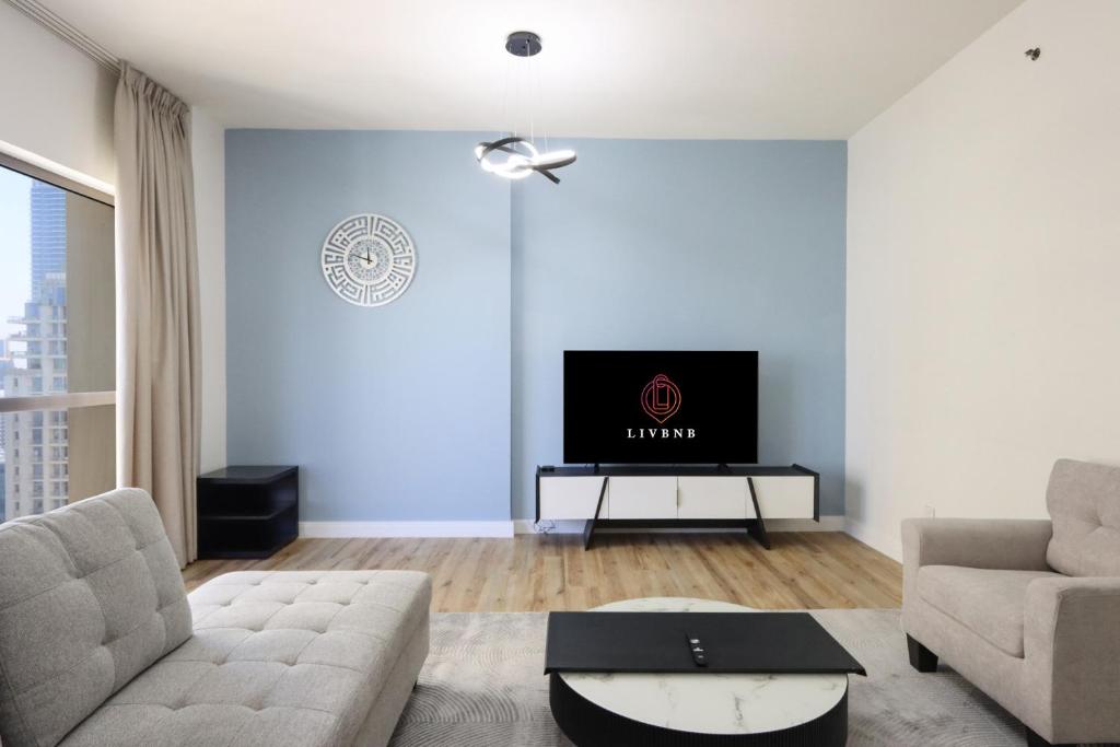 Livbnb - 3+1 in JBR, Close to Beach w/ Ain View