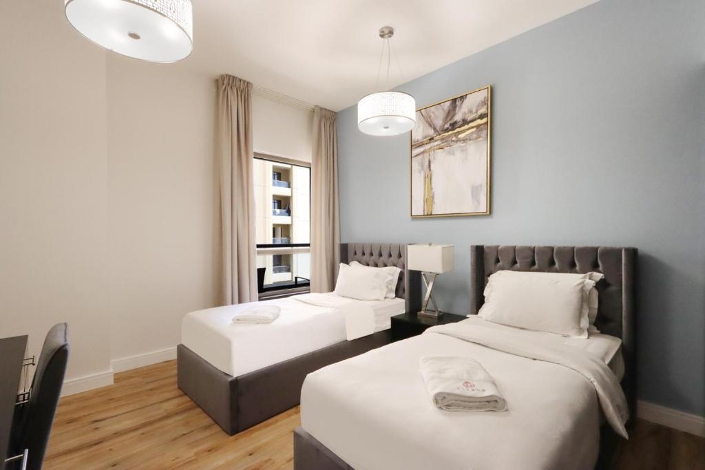 Livbnb - 3+1 in JBR, Close to Beach w/ Ain View