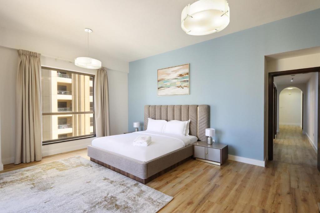 Livbnb - 3+1 in JBR, Close to Beach w/ Ain View