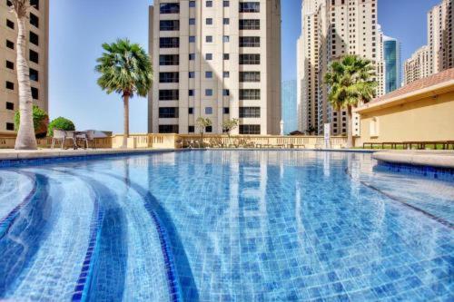 Keysplease 1 BR Beach Apt walking to metro Murjan, JBR P04A