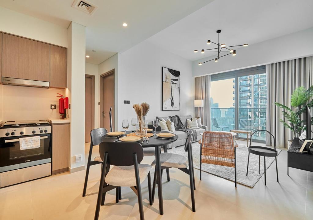 هتل لاکس 1 بی دی آپارتمان، 2 مین واک تو دبی مال و برج خلیفه - اکٹ وان تاور - Lux 1 BD Apartment, 2 Min walk to Dubai Mall & Burj Khalifa - Act One Tower