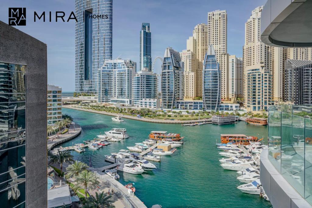 هتل میرا هالیدی هومز - نیولی استودیو این دبی مارینا - Mira Holiday Homes - Newly studio in Dubai Marina