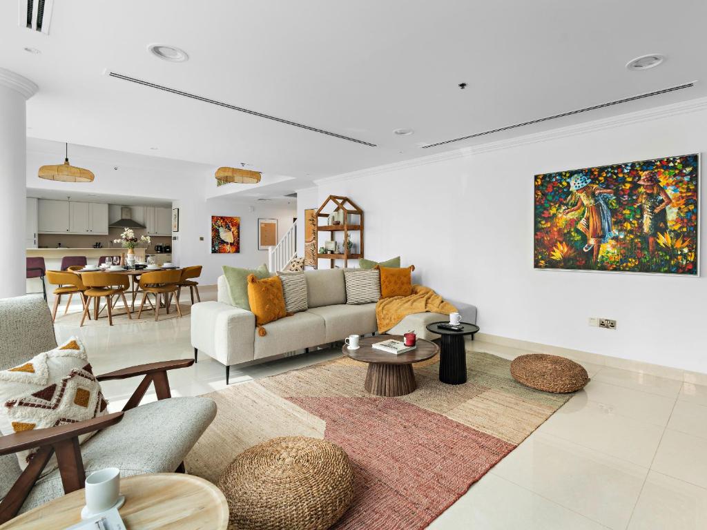 هتل برند نیو 3 بی دی آر پنت هاوس-هارت آو دبی مارینا - Brand New 3BDR Penthouse-Heart Of Dubai Marina