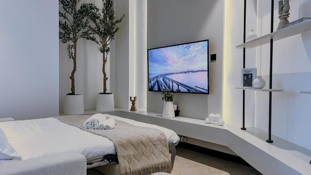 هتل برند نیو لاکچری 2-بد روم آپارتمان ویت سوفا-بد - Brand New Luxury 2-Bedroom Apartment with Sofa-Bed